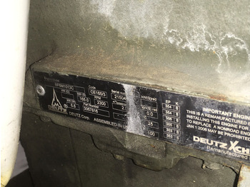 Celtniecības tehnika DEUTZ