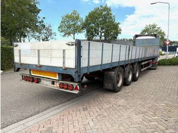 Bortu puspiekabe/ Platforma LAG 0-3-39-L 3-AXLE 13.60M. OPEN TRAILER WITH ALUMINIUM SIDE BORDS (FULL STEEL CHASSIS / DRUM BRAKES / ABS-BRAKE SYSTEM / WOODEN FLO: foto 3