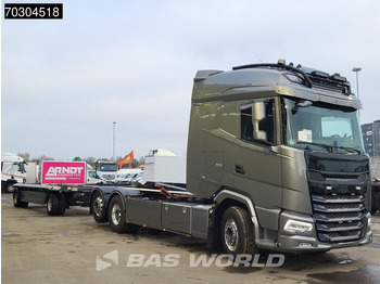 Pacēlājs ar āķi DAF XG 530 6X2 Combi HIAB Multilift ULT21S61-WMITF Lift + Steering Axle Retarder Euro 6: foto 3