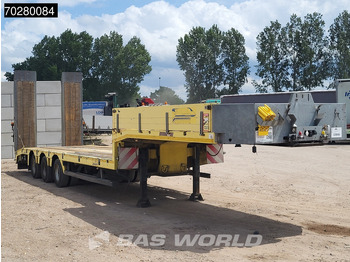 Puspiekabe zema profila platforma Faymonville F-S43-1A1Y RAMPS Liftachse SAF: foto 3