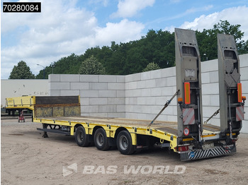 Puspiekabe zema profila platforma Faymonville F-S43-1A1Y RAMPS Liftachse SAF: foto 2