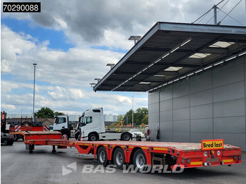 Puspiekabe zema profila platforma Kässbohrer LB3E Wheel Recess Lift+Steering Axle: foto 3