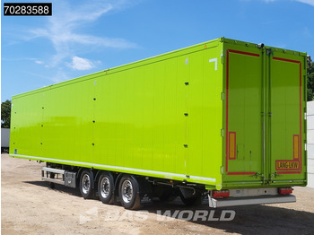 Puspiekabe kustīgās grīdas Knapen K200 3 axles LANG-LKW 10mm Lift Axle: foto 2