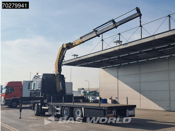 Bortu kravas automašīna/ Platforma, Kravas auto ar manipulatoru MAN TGA 26.430 6X2 Palfinger PK32080 Kran Crane Manual Liftachse Euro 4: foto 2