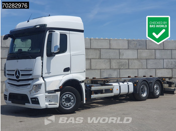 Konteineru vedējs/ Kravas automašīna ar noņemamā virsbūve MERCEDES-BENZ Actros 2548