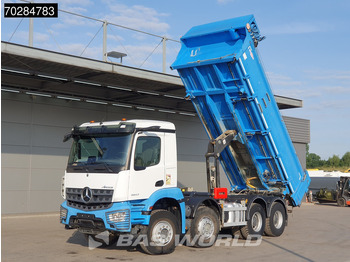 Kravas automašīna pašizgāzējs Mercedes-Benz Arocs 3243 8X4 14m3 2-side tipper Big-Axle Steelsuspension Navi Euro 6: foto 3