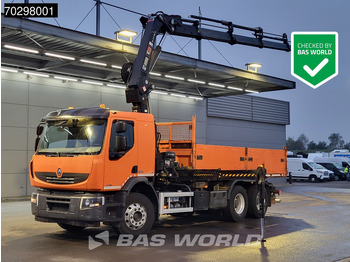 Renault Premium 430 Lander 6X4 HIAB 211 EP-4 Crane Tipper Big-Axle Automatic Euro 5 līzingu Renault Premium 430 Lander 6X4 HIAB 211 EP-4 Crane Tipper Big-Axle Automatic Euro 5: foto 1
