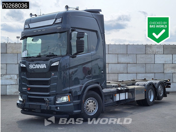 Konteineru vedējs/ Kravas automašīna ar noņemamā virsbūve SCANIA S 540