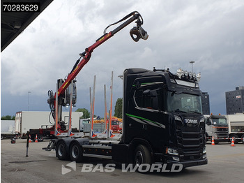 Scania S650 S 6X4 Tajfun LIV100K Kran Holztransport Retarder 3-Pedals Euro 6 līzingu Scania S650 S 6X4 Tajfun LIV100K Kran Holztransport Retarder 3-Pedals Euro 6: foto 3