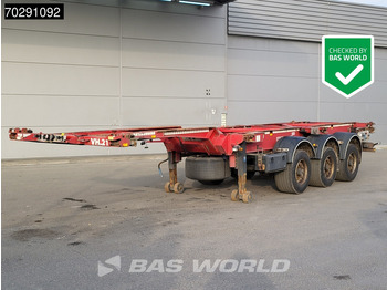 Puspiekabe noņemamā virsbūve/ Konteineru vedējs VAN HOOL 20'/30'