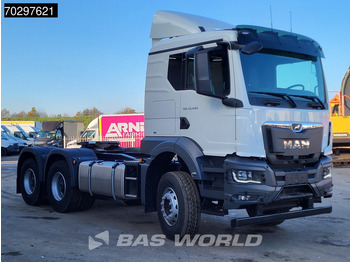 Jaunā Vilcējs MAN TGS 33.440 6X4 NEW! Manual TN Euro2 Full-Steel Big-Axle Drumbrakes: foto 3