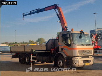 Bortu kravas automašīna/ Platforma, Kravas auto ar manipulatoru Volvo FE 280 6X2 NL-Truck Palfinger PK15500 Kran Crane Manual Liftachse Euro 4: foto 3