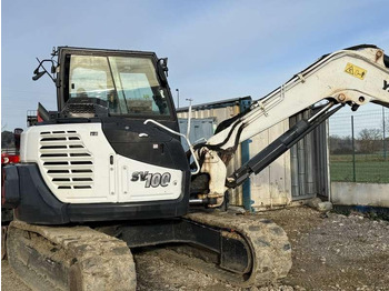 Kāpurķēžu ekskavators YANMAR SV 100