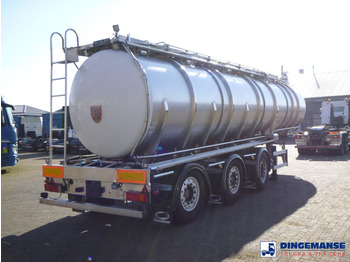 Puspiekabe cisterna Burg Food tank inox 30.3 m3 / 3 comp: foto 4 Puspiekabe cisterna Burg Food tank inox 30.3 m3 / 3 comp: foto 4