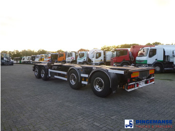 Konteineru vedējs/ Kravas automašīna ar noņemamā virsbūve D-Tec 4-axle container combi trailer (2 + 2 axles): foto 3