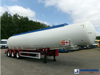 Puspiekabe cisterna Feldbinder Fuel tank alu 44.6 m3 + pump: foto 2
