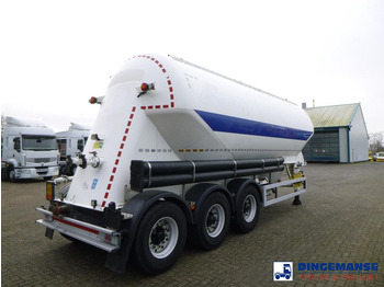 Puspiekabe cisterna Feldbinder Powder tank alu 36 m3 / 1 comp: foto 4