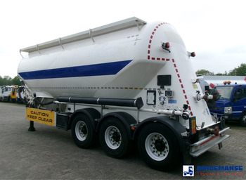 Puspiekabe cisterna Feldbinder Powder tank alu 36 m3 / 1 comp: foto 3