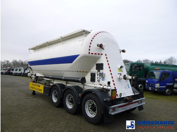 Puspiekabe cisterna Feldbinder Powder tank alu 36 m3 / 1 comp: foto 3