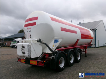 Puspiekabe cisterna Feldbinder Powder tank alu 41 m3 (tipping): foto 4