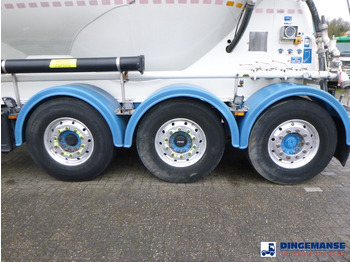 Puspiekabe cisterna Feldbinder Powder tank alu 50 m3 / 1 comp: foto 5