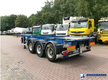 Puspiekabe noņemamā virsbūve/ Konteineru vedējs GENERAL TRAILERS 3-axle container trailer 20-25-30 ft: foto 3