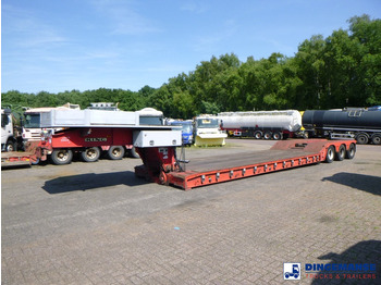 Puspiekabe zema profila platforma KING