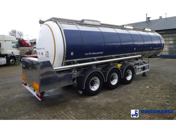 Puspiekabe cisterna LAG Food tank inox 32 m3 / 3 comp + pump: foto 4