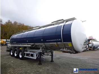 Puspiekabe cisterna LAG Food tank inox 32 m3 / 3 comp + pump: foto 2