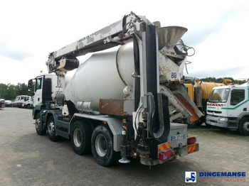 Betonvedējs MAN TGS 32.360 8X4 Euro 6 Liebherr concrete mixer 8 m3 + belt: foto 3