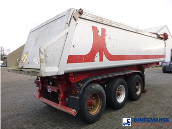 Puspiekabe pašizgāzējs Meierling Tipper trailer alu 21 m3 + tarpaulin: foto 3