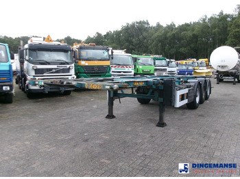 Puspiekabe noņemamā virsbūve/ Konteineru vedējs VAN HOOL 20'/30'