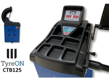 Garāžu aprīkojums CTB135A wheel balancer - 5 ALU and 2 Steel programs - Auto input Distance + Diameter + Width - 230V: foto 5
