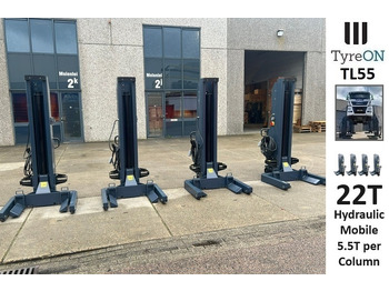 Garāžu aprīkojums TL55-4 22T mobile truck lifts - wired - 400V - performance 3,0 kW per column - large display - liftig time <= 75 s: foto 4 Garāžu aprīkojums TL55-4 22T mobile truck lifts - wired - 400V - performance 3,0 kW per column - large display - liftig time <= 75 s: foto 4