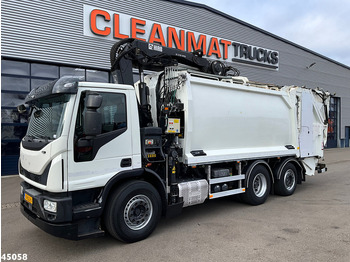 Atkritumu vedējs Ginaf C 3128 NF Euro 6 Hiab 21 Tonmeter laadkraan Just 106.936 Km!: foto 2