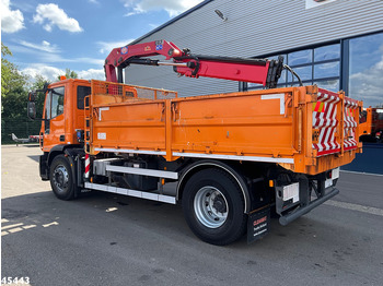 Kravas automašīna pašizgāzējs, Kravas auto ar manipulatoru Iveco ML190EL25 HMF 10 Tonmeter laadkraan Just 73.307 km!: foto 5