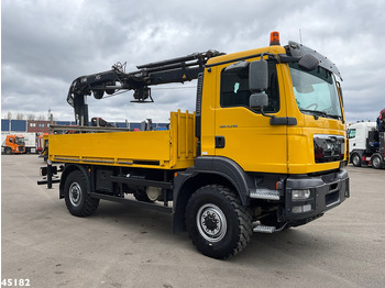 Kravas auto ar manipulatoru MAN TGM 13.290 4x4 Hiab 9 Tonmeter laadkraan Just 222.472 km!: foto 5