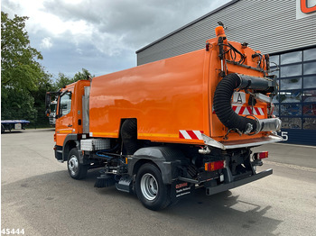 Ielu tīrīšanas mašīna Mercedes-Benz Atego 1018 Brock Left and right sweeper Just 141.848 km!: foto 2