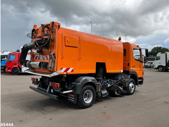 Ielu tīrīšanas mašīna Mercedes-Benz Atego 1018 Brock Left and right sweeper Just 141.848 km!: foto 5