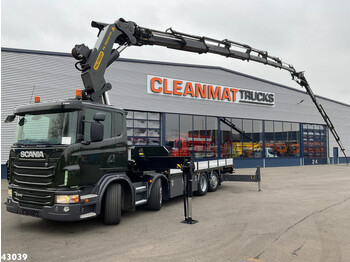 Kravas auto ar manipulatoru Scania R 440 8x2 Palfinger 78 Tonmeter laadkraan + Fly-Jib: foto 1