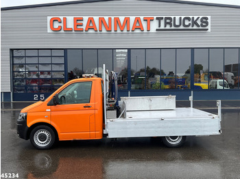 Kravas auto ar manipulatoru Volkswagen Transporter 2.0 TDI Amco Veba 1.3 Tonmeter laadkraan Just 181.331 km!: foto 3