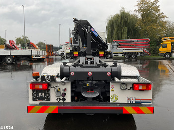 Pacēlājs ar āķi, Kravas auto ar manipulatoru Volvo FM 430 HMF 23 ton/meter laadkraan + Welvaarts Weighing system: foto 3