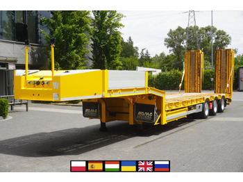 Puspiekabe zema profila platforma CASTERA