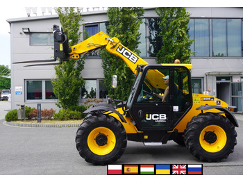 Teleskopiskais riteņu iekrāvējs JCB