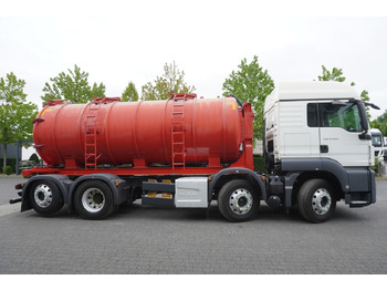 Autocisterna MAN TGS 35.420 8×2 / NEW septic barrel 13000 L / 3 steered axles: foto 5