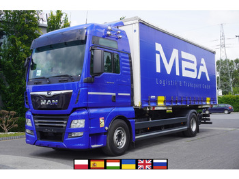 Kravas automašīna ar tentu MAN TGX