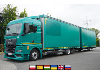 Kravas automašīna ar tentu MAN TGX 18.470