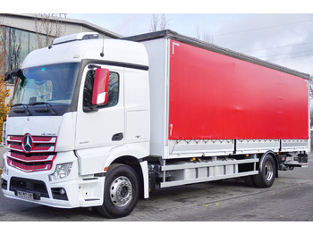 Kravas automašīna ar tentu MERCEDES-BENZ Actros 1835