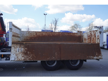 Bortu kravas automašīna/ Platforma, Kravas auto ar manipulatoru MERCEDES-BENZ Actros 2641 6×4 E5 / Crane / Dumper / 110000 km!: foto 4