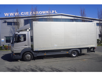 Kravas automašīna ar slēgto virsbūvi MERCEDES-BENZ Atego 818 / Box superstructure / DAUTEL tailgate 1.5T: foto 2